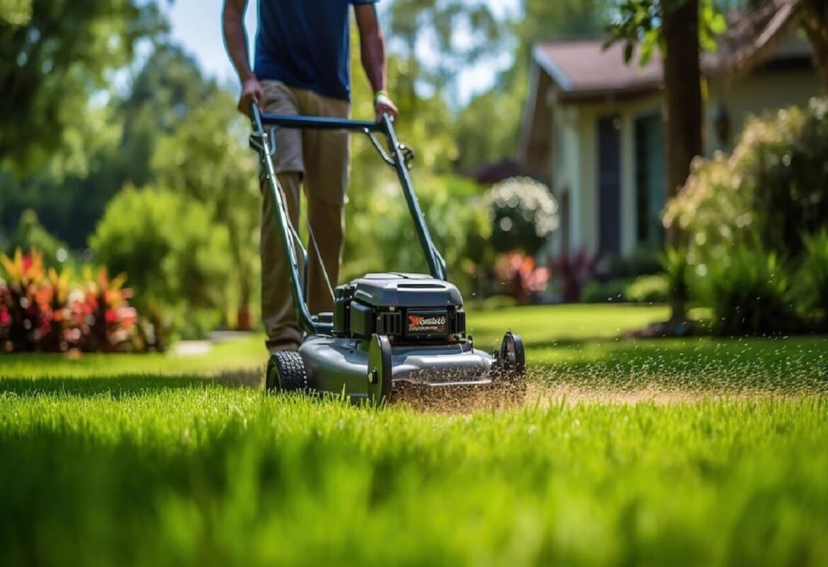 electric grass trimmer